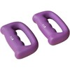 Set of 2 Hand Shaped Neoprene Exercise Workout Jogging Walking