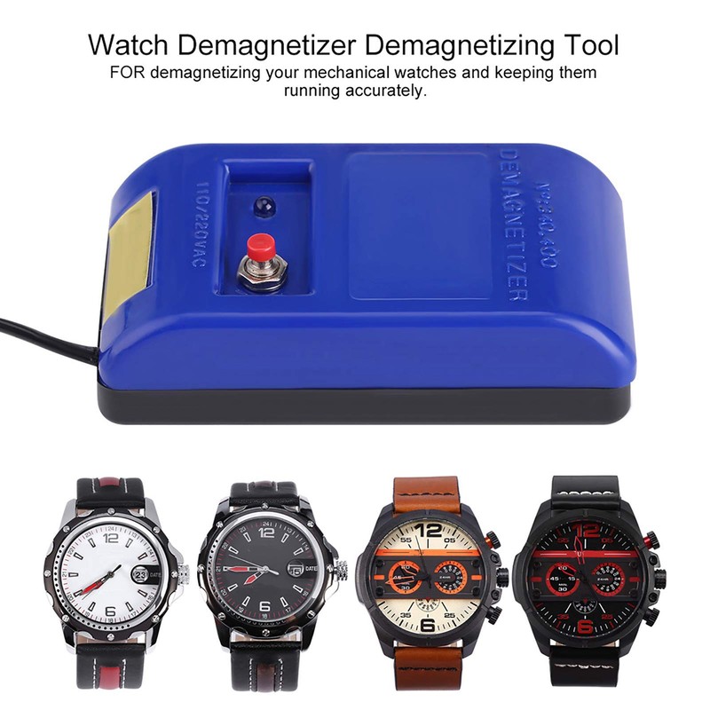 GOTOTOP Professional Watch Demagnetizer Repair Tool Easy to Operate Sturdy