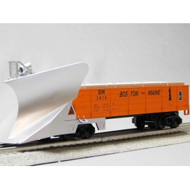 MTH RAILKING Boston & Maine Heavy Duty Snowplow 30-79677