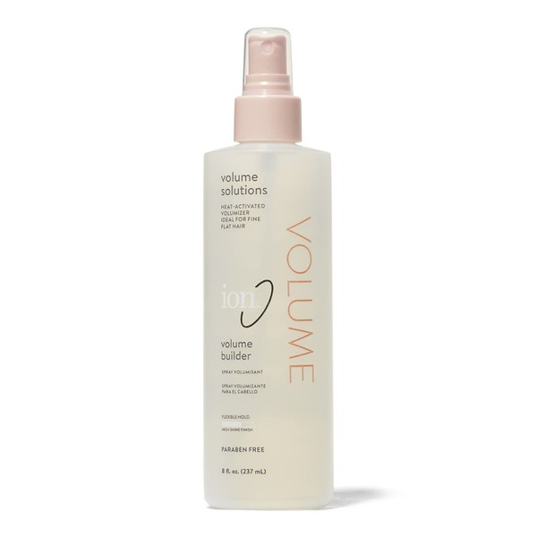 Ion Volume Builder, Vegan, Light Texture, Touchable Hold, Heat-Activated, Damp or Dry Hair