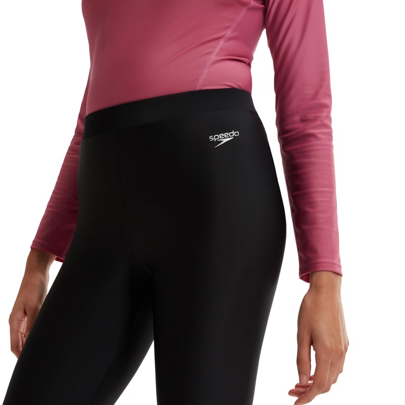 Speedo Women's Swim Leggings, black