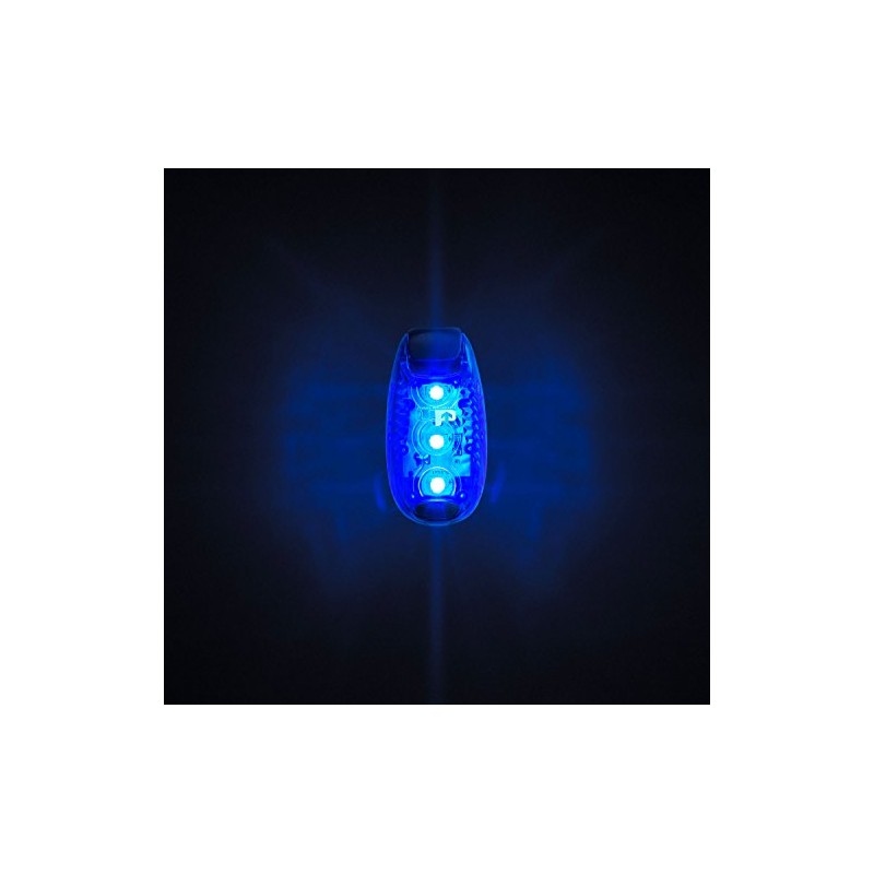 Ultimate Performance Eddy Stone Led Clip-on Night Light-black/Blue, One Size