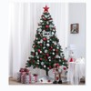 RELONGGI Christmas Ball Ornaments, 12pcs 6cm/2.36" Pre-Strung Xmas Tree Decorations，Holiday
