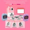 Instant Camera 2.4in HD Kids Digital Instant Camera Dual Lens