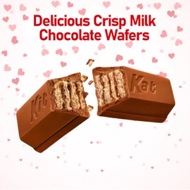 Chocolate Covered Wafers in Elegant Gift Box, Milk Chocolates, Ideal Day Gift Box for Sharing with Loved Ones, Perfect Chocolate for Lovers