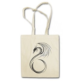 Urban Backwoods Celtic Dragon II Hipster Bag, Fabric Bag, Shopping Bag, Nature