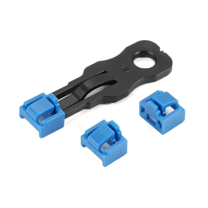 Snblzhef 300Pcs Blue RJ45 Port Ethernet LAN Hub Anti Dust