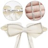 2 PACK Hair Bows Sparkly Rhinestone Tassel Hair Clips Barrettes
