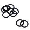 10Pcs Sink Plug O-Ring Spare Sealing Gaskets for Metal Basin