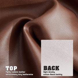 K-Musculo Pool Table Cover, Heavy Duty Leatherette Billiard Table Cover, Waterproof and Tearproof, 6.5/7/7.5/8/8.5/9 Foot Fitted(Brown, 7FT)