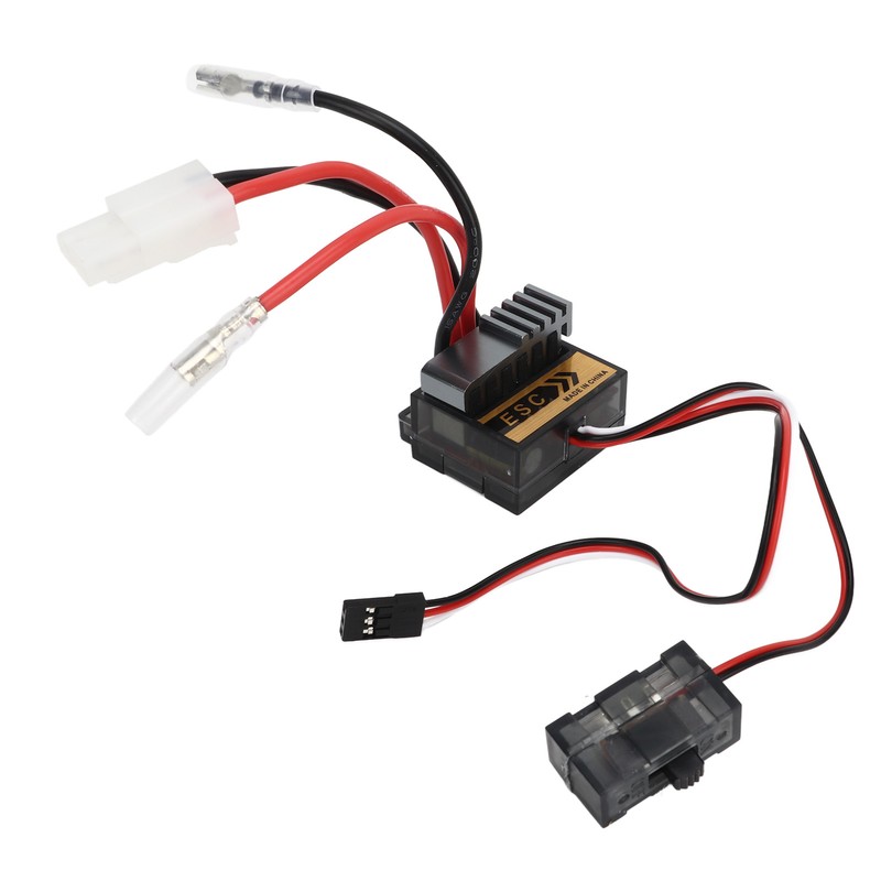 RC Brushed Motor ESC Kit External Carbon Brush Waterproof 540