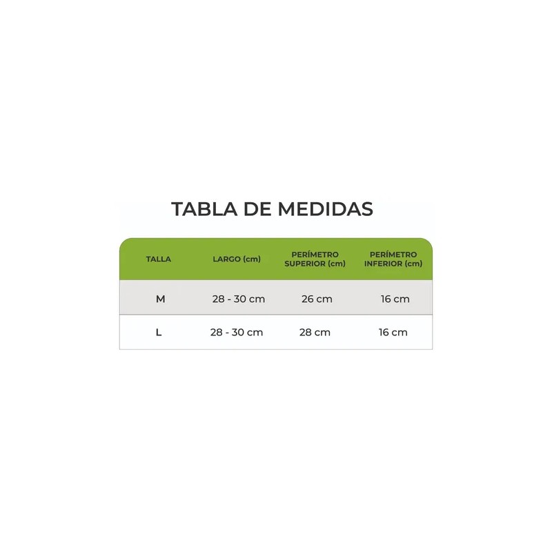 2pack Pantorrillera Rehabilitación Deport Compresión Go Plus