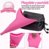 Liyusheng Urinal Femenino Portatil Embudo Orinar Mujer