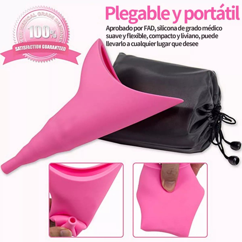 Liyusheng Urinal Femenino Portatil Embudo Orinar Mujer