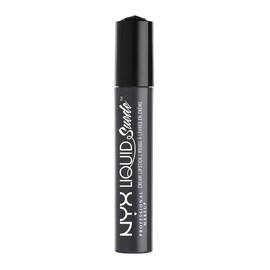 NYX PROFESSIONAL MAKEUP Liquid Suede Cream Lipstick - Stone Fox (Deep Grey With Blue Undertone)