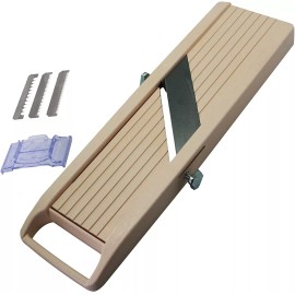 JapanBargain Ivory Japanese Benriner Mandolin Vegetable Slicer S-3693