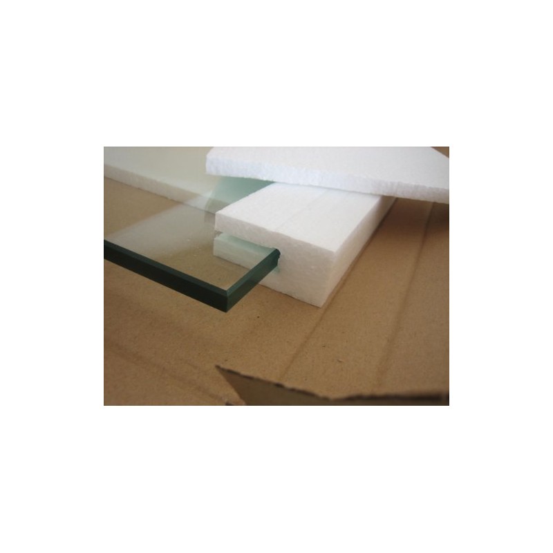 10 x 24 x 3/8 Tempered Glass