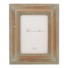 Lawrence Frames 5x7 Weathered Wood With Verdigris Wash Picture Frame