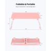 Ruxury Folding Lap Desk Laptop Stand Bed Desk Table Tray,