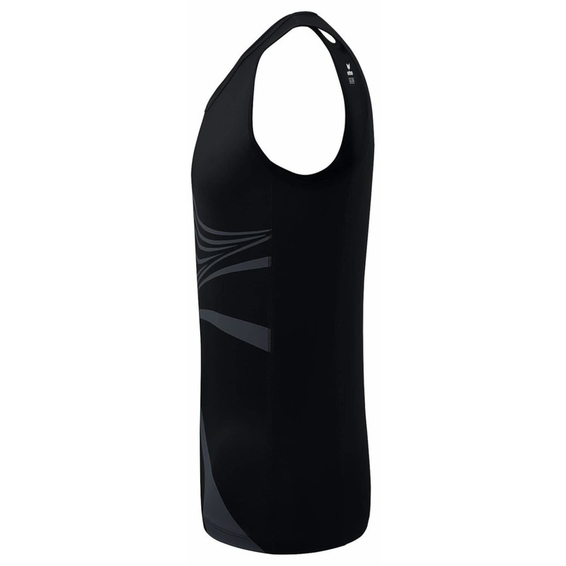 Erima Canotta Funzionale Racing 2.0 Singlet, Nero, 164 Unisex -
