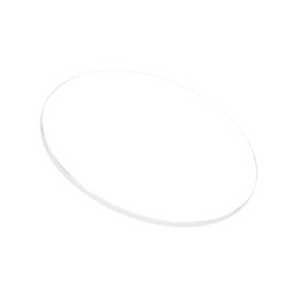 CoCud Watch Glass Crystal Lens, 27mm Diameter 0.8mm Thick, Round Flat Mineral Ultra-Clear Watch Glass Replacements - (Applications: for Watchmaker DIY Repairs)