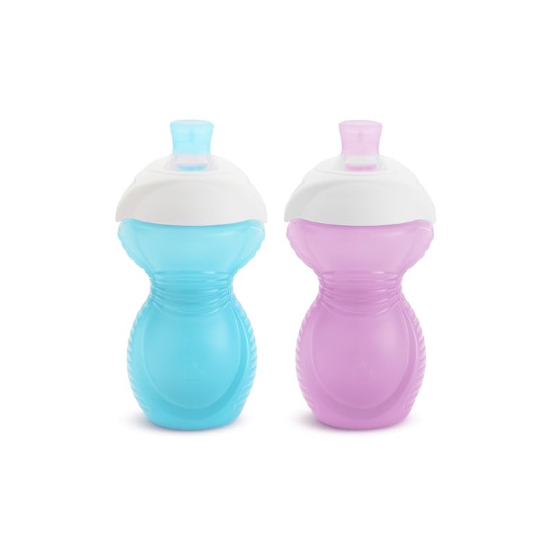 Click Lock Bite Proof Sippy Cup, Blue/Purple, 9 Ounce, 2