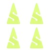 Alomejor Dive Line Marker Triangular Fluorescent Yellow for Cave and