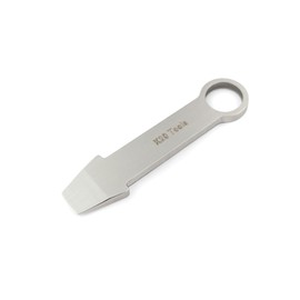 Keychain Mini Pry Bar - Tiny EDC Crowbar - (Stainless Steel) Pocket Tool