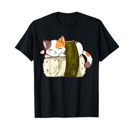 Sushi Cat Kawaii Anime Neko Japanese T-Shirt