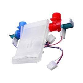 Upgrade W11101906 W11210463 Washer Water Inlet Valve Compatible with Whirlpool Amana Crosley Maytag Inglis Roper Admiral Washer Replaces W10701461 W10869803 W10883458 W11038696 AP6329219