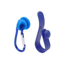 Vagocom Hook Set Charms Accessories for Bogg Bags and Simply Southern Tote - Insert Hook Holder with Small Key Chain Clip for Small & Large Beach Tote - Multiple Color Options(Blue)