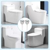 ADERTOS 2 PCS Toilet Flush Button, 38mm Single Press Push Button