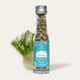 TEABALLS Naturally Cloudy Fennel Tea, 1 x 11 g, approx. 150 Teaballs, for approx. 30–75 Cups, 100% Plant Origin, as Seen on German TV’s Das Ding Des Jahres