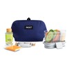 PackIt - Bolsa congelable para aperitivos, color azul verdadero, construida