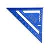 siawadeky Triangular Ruler for Woodworking, Circular Saw Ruler, 45° Injury
