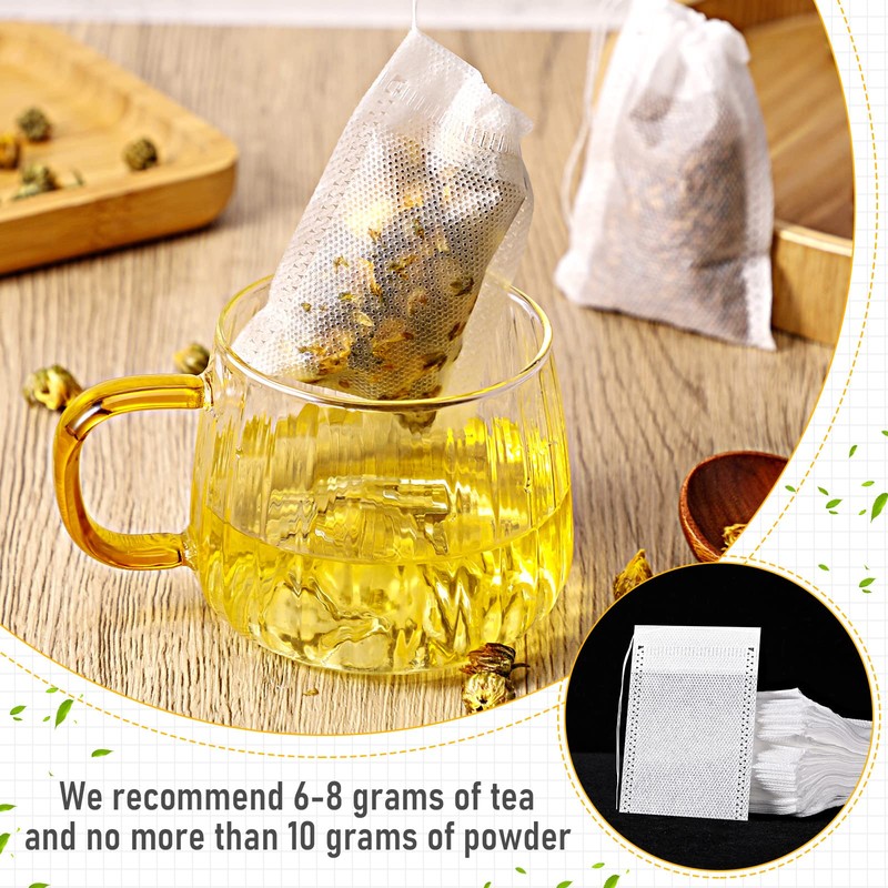 1000 Pcs Disposable Tea Bags Bulk for Loose Leaf Tea