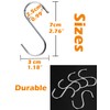 Stainless Steel S Shaped Hooks Hangers, Heavy Duty S Hooks,