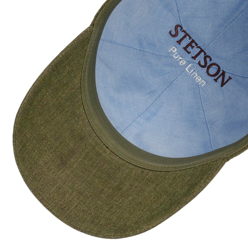 Stetson Sydell Linen Baseball Cap Women/Men - Linen Cap Lined