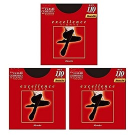 Excellence 110 Denier Kanebo Excellent TIGHTS Tights M - L x 3 Pairs