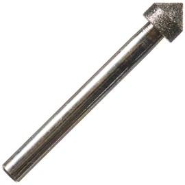 DIA-T 6mm Round Shaft Rotary Diamond File #4 Cylindrical Pointed #1030-4