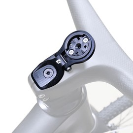 XBERSTAR Fahrradcomputer-Halterung für Garmin Wahoo GPS (schwarz)