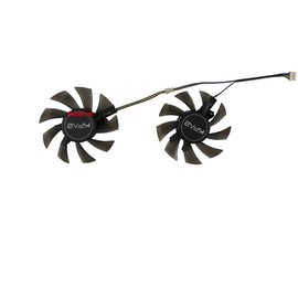2pcs/set,80mm,T128015DU,For GALAX RTX 2070 2060 White Mini,For KFA2 GTX 1660 Ti White Mini,GALAKURO GTX 1060 GF-GTX1060-E6GB,GALAKURO RTX 2070 GK-RTX2070-EE 8gb, fan replacement ,Graphics Card