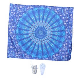 ORFOFE Chic Home Tapestry Vibrant Printing Tapestry Stylish Decor for Bedrooms and Living Rooms