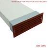 Kair 204mm x 60mm Airbrick with Surround - Terracotta