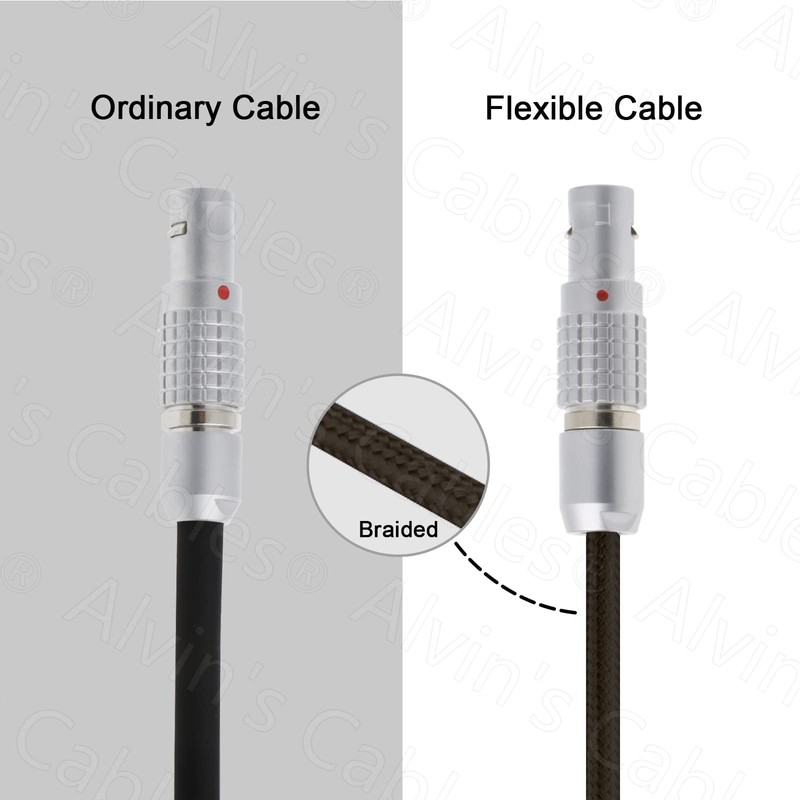 Alvin's Cables Flexible D-TAP to 2 Pin Male Power Cable