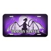 Dragon Slayer Auto Size License Plate Gifts Ladies Men Car