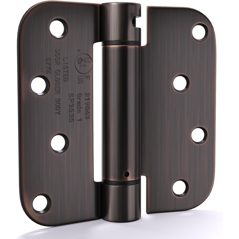 goldenwarm 6 Pack 4 Inch Oil Rubbed Bronze Self Closing