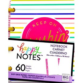 Me & My Big Ideas Happy Planner Micro Memo Book W/60 Sheets-Bright Dot Grid