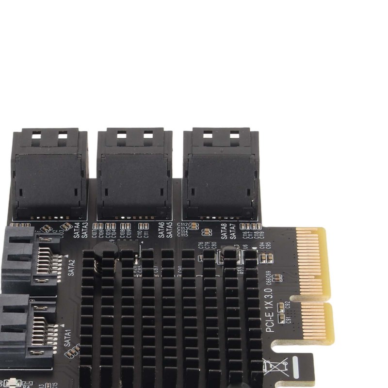 SATA Card 8 Port Support Hot Swappable Boot System Disk