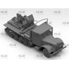 ICM 1:35 Sd.Kfz.3b with Flak 38 AA Gun